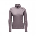 Coeficient de femeie înaltă lt sfert Zip Pullover Diamond Black