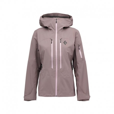 Giacca da sci alpino da donna Recon LT Stretch Shell Black Diamond - Dark Mauve