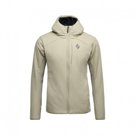 Veste First Light Hybrid pulover s kapuco Black Diamond - Pine Smoke