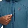 Veste First Light Hybrid pulover s kapuco Black Diamond - Midnight Blue