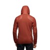 Veste First Light Hybrid pulover s kapuco Black Diamond - železno rdeča