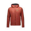 Veste First Light Hybrid pulover s kapuco Black Diamond - železno rdeča