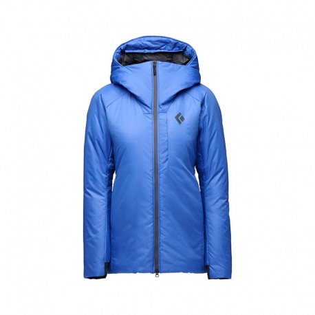 Parka de inverno feminina Belay Black Diamond - Clean Blue