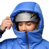 Parka de inverno feminina Belay Black Diamond - Clean Blue