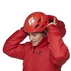Parka de inverno feminina Belay Black Diamond - Coral Red