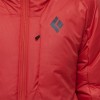 Parka de inverno feminina Belay Black Diamond - Coral Red