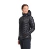 Doudoune femme Deploy Pulover s kapuco s polno zadrgo Black Diamond - črn