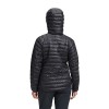 Doudoune femme Deploy Pulover s kapuco s polno zadrgo Black Diamond - črn