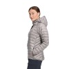 Ženska puhovka Deploy Down Full-Zip Hoody Black Diamond - Pewter