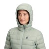 Access Down Hoody Black Diamond ženska puhovka - Agave