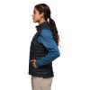 Ženska puhovka brez rokavov Access Down Vest Black Diamond - črna