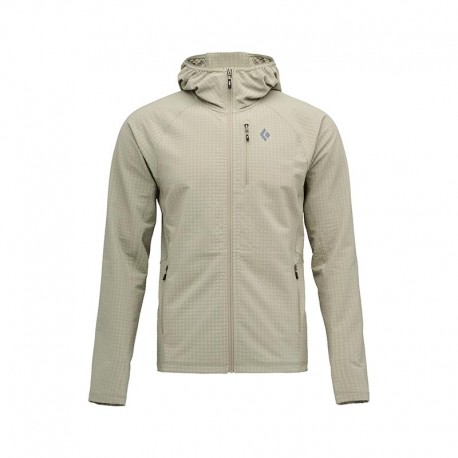 Tekniset alusvaatteet Coefficient Storm Full-Zip Hoody Black Diamond - Pine Smoke