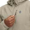 Tekniset alusvaatteet Coefficient Storm Full-Zip Hoody Black Diamond - Pine Smoke