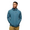 Tekniset alusvaatteet Coefficient Storm Full-Zip Hoody Black Diamond - Creek Blue