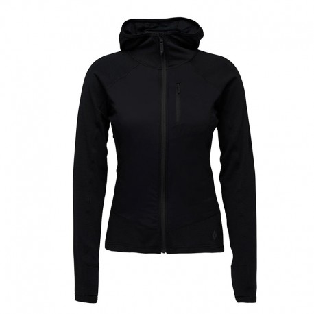 Damski top Cooperative LT Hybrid Hoody Black Diamond