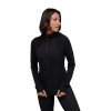 Damski top Cooperative LT Hybrid Hoody Black Diamond