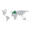 Carte vélo OSM Europe Cycle Map Garmin