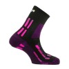 Chaussettes de trekking Pody Air Trek2 Thyo - noir/violet