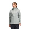 Stormline Stretch Rain Shell Black Diamond women's jacket - Agave