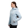 Veste femme Stormline Stretch Rain Shell Black Diamond - Fog Blue
