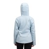 Veste femme Stormline Stretch Rain Shell Black Diamond - Fog Blue