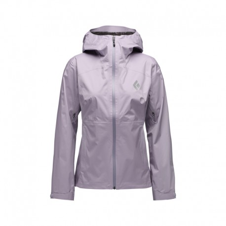 Veste femme Stormline Stretch Rain Shell Black Diamond - Dusk Violet