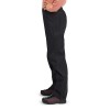 Pantalon femme Stormline raztegljive dežne hlače s polno zadrgo Black Diamond – črne