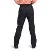 Pantalon femme Stormline raztegljive dežne hlače s polno zadrgo Black Diamond – črne