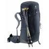 Mochila Deuter Aircontact Lite 50 + 10 - preto-grafite