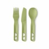 Couverts Horizon Cutlery Set Sea To Summit - 3 pièces - Tarragon
