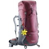 Deuter Aircontact Lite 45+10 SL vandringsväska - Bordeaux/Graphite