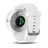 Garmin Vivoactive 3 -kello - hopea valkoisella silikonirannekkeella