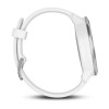 Garmin Vivoactive 3 -kello - hopea valkoisella silikonirannekkeella