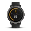 Garmin Vivoactive 3 kello - harmaa mustalla silikonirannekkeella