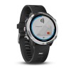 Forerunner 645 Garmin erlojua - uhal beltza