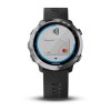 Forerunner 645 Garmin erlojua - uhal beltza