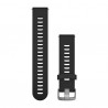 Βραχιόλι Forerunner 645 / Vivoactive 3 Garmin - Μαύρη σιλικόνη