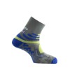 Chaussettes Double Trek Thyo - Tige courte - gris/jaune