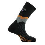 Chaussettes La Double Green Socks Thyo - noir
