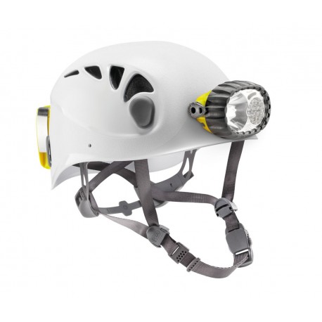 Capacete Spelios com iluminação Petzl