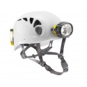 Capacete Spelios com iluminação Petzl