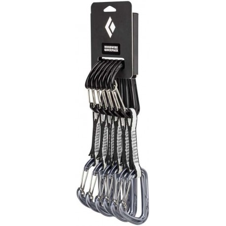 Pack 6 quickdraws HoodWire Quickpack Black Diamond