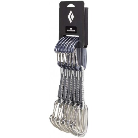 Confezione da 6 rinvii ultraleggeri Oz Quickpack Black Diamond