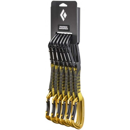 Πακέτο 6 αναρριχητικά σερβίτσια Positron Quickpack Black Diamond