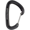 Mosquetón de escalada HotWire Black Diamond pequeno e de varios pasos - negro