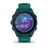 Montre Forerunner 170 Music Garmin - Vert canard avec bracelet Vert canard/Citron
