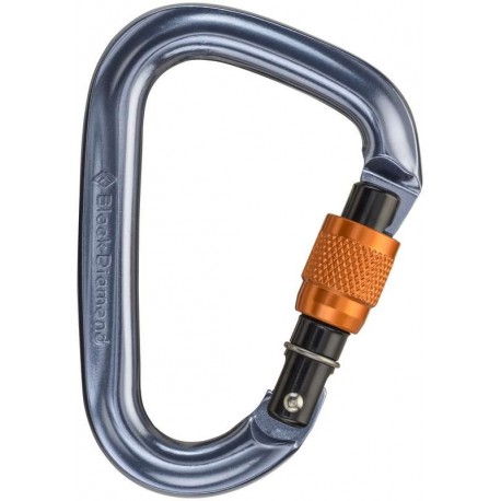 Mini Pearabiner Screwgate Black Diamond karbinhake
