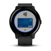 Vivoactive 3 Music Black kello ruostumattomasta teräksestä