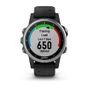 Montre Fenix 5S Plus Garmin - Silver noire avec bracelet noir