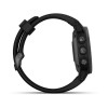 Montre Fenix 5S Plus Garmin - Black Sapphire noire avec bracelet noir